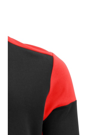 Unisex mikina Printer Prime Černá/červená Side Unisex mikina Printer Prime Černá/červená Side