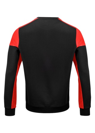 Unisex mikina Printer Prime Černá/červená Back Unisex mikina Printer Prime Černá/červená Back