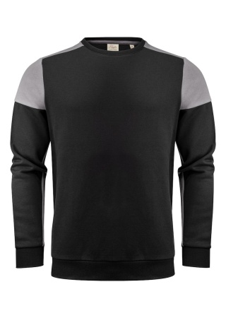 Unisex mikina Printer Prime Černá/antracit Front Unisex mikina Printer Prime Černá/antracit Front