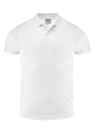 Funkční polokošile Smash polo Bílá Front Funkční polokošile Smash polo Bílá Front
