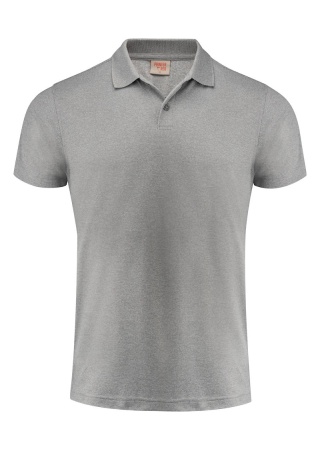 Funkční polokošile Smash polo GREY MELANGE Front Funkční polokošile Smash polo GREY MELANGE Front