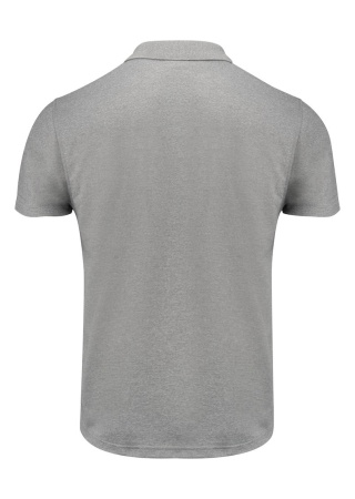 Funkční polokošile Smash polo GREY MELANGE Back Funkční polokošile Smash polo GREY MELANGE Back
