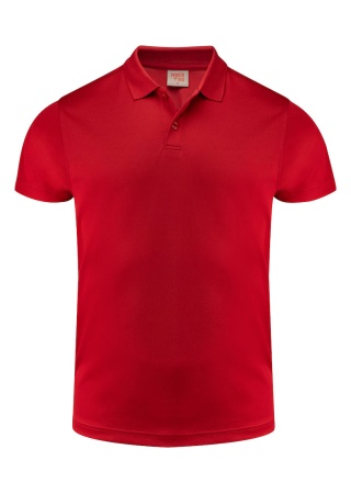 Funkční polokošile Smash polo Červená Front Funkční polokošile Smash polo Červená Front