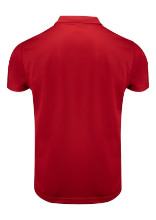 Funkční polokošile Smash polo Červená Back Funkční polokošile Smash polo Červená Back