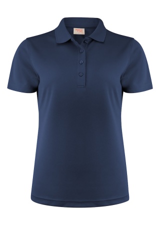 Funkční dámská polokošile Smash Polo Námořnická modrá Front Funkční dámská polokošile Smash Polo Námořnická modrá Front