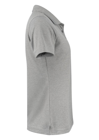 Funkční dámská polokošile Smash Polo GREY MELANGE Side Funkční dámská polokošile Smash Polo GREY MELANGE Side