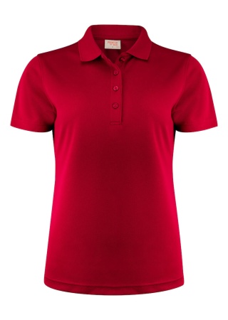 Funkční dámská polokošile Smash Polo Červená Front Funkční dámská polokošile Smash Polo Červená Front