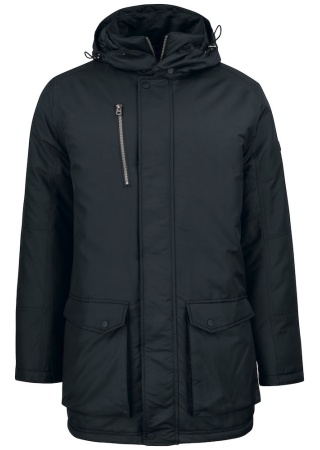 Bunda GLACIER PEAK BLACK Front Bunda GLACIER PEAK BLACK Front
