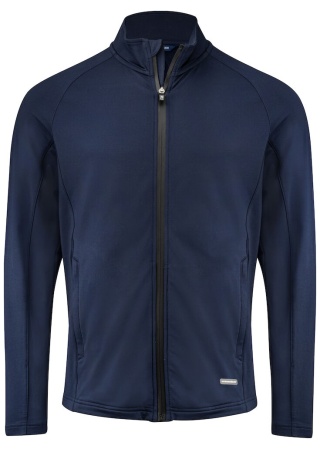 Pohodlná mikina ADAPT FULL ZIP NavyBlue Front Pohodlná mikina ADAPT FULL ZIP NavyBlue Front
