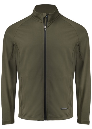 Pohodlná mikina ADAPT FULL ZIP IVY GREEN Front Pohodlná mikina ADAPT FULL ZIP IVY GREEN Front
