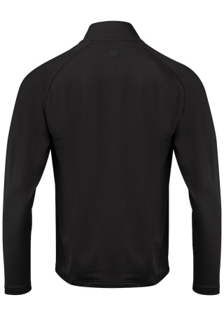 Pohodlná mikina ADAPT FULL ZIP BLACK Back Pohodlná mikina ADAPT FULL ZIP BLACK Back