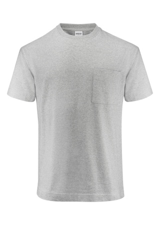 Unisex tričko DEVONS Šedá melange Front Unisex tričko DEVONS Šedá melange Front