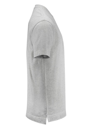 Unisex tričko DEVONS Šedá melange Side Unisex tričko DEVONS Šedá melange Side
