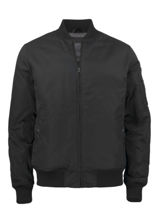 Bomber MCCHORD BLACK Front Bomber MCCHORD BLACK Front