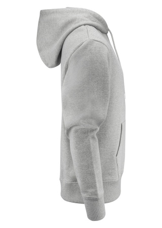 Mikina HOPEDALE HOODIE Šedá melange Side Mikina HOPEDALE HOODIE Šedá melange Side