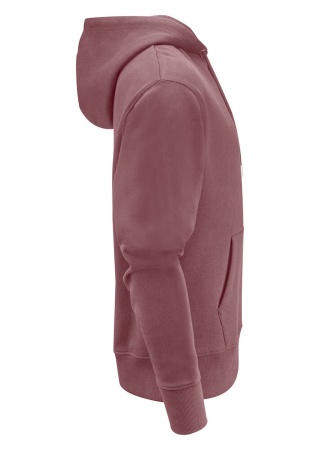Mikina HOPEDALE HOODIE DUSTY RED Side Mikina HOPEDALE HOODIE DUSTY RED Side