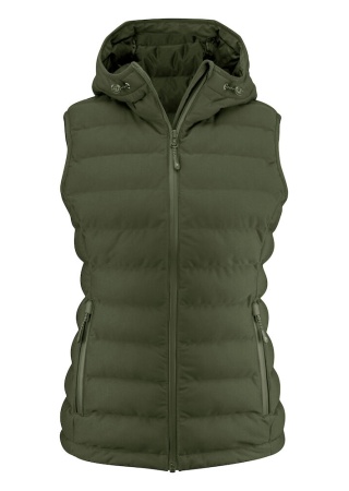 Dámská zimní vesta WOODLAKE HEIGHTS Zelená Moss Green Front Dámská zimní vesta WOODLAKE HEIGHTS Zelená Moss Green Front