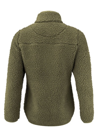 Dámská fleecová mikina KINGSLEY Zelená Moss Green Back Dámská fleecová mikina KINGSLEY Zelená Moss Green Back