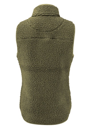 Dámská fleecová vesta KINGSLEY Zelená Moss Green Back Dámská fleecová vesta KINGSLEY Zelená Moss Green Back