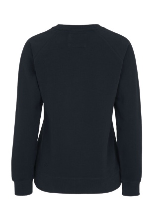 Dámská mikina Crew neck (GOTS) Námořní modř Back Dámská mikina Crew neck (GOTS) Námořní modř Back