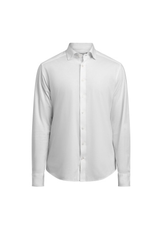 Oxford košile INDIGO BOW 132 slim Bílá Front Oxford košile INDIGO BOW 132 slim Bílá Front