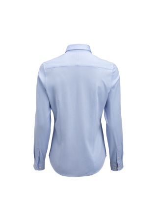 Dámská košile INDIGO BOW 132 Light blue Back Dámská košile INDIGO BOW 132 Light blue Back
