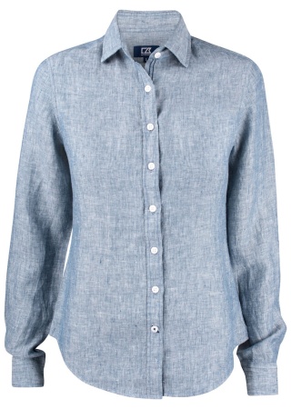 Dámská košile SUMMERLAND DENIM MELANGE Front Dámská košile SUMMERLAND DENIM MELANGE Front
