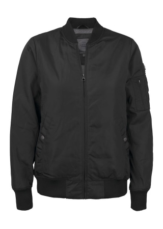 Dámský bomber MCCHORD BLACK Front Dámský bomber MCCHORD BLACK Front
