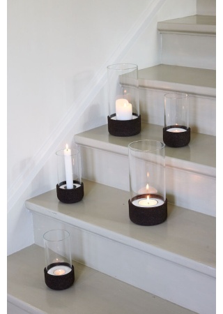 DANTE LANTERN SMALL, DARK BROWN DANTE LANTERN SMALL, DARK BROWN