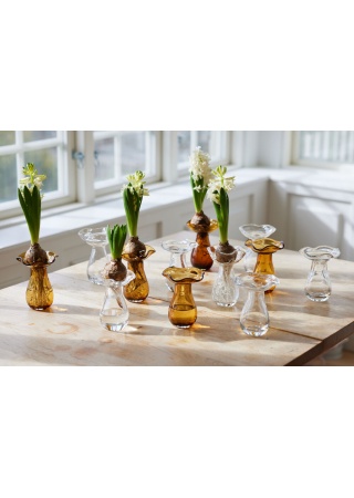 VIVA VASE MINI, AMBER VIVA VASE MINI, AMBER