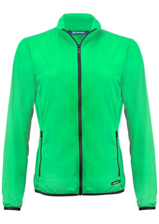 Dámská bunda LA PUSH PRO JKT Lime Green Front Dámská bunda LA PUSH PRO JKT Lime Green Front