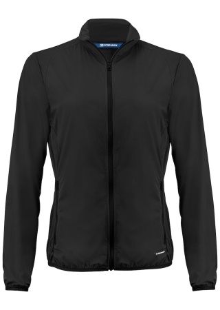 Dámská bunda LA PUSH PRO JKT BLACK Front Dámská bunda LA PUSH PRO JKT BLACK Front