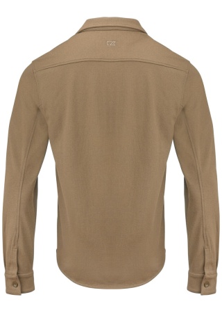 Pohodlná košile ADVANTAGE LEISURE KHAKI Back Pohodlná košile ADVANTAGE LEISURE KHAKI Back