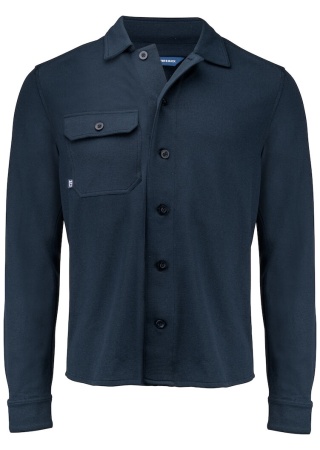 Pohodlná košile ADVANTAGE LEISURE NavyBlue Front Pohodlná košile ADVANTAGE LEISURE NavyBlue Front