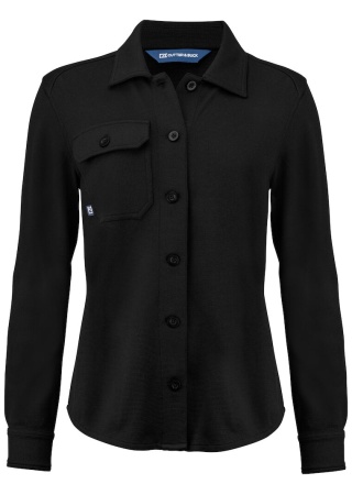 Dámská pohodlná košile ADVANTAGE LEISURE BLACK Front Dámská pohodlná košile ADVANTAGE LEISURE BLACK Front