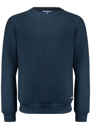 Pletený svetr PEMBERTON CREWNECK NavyBlue Front Pletený svetr PEMBERTON CREWNECK NavyBlue Front