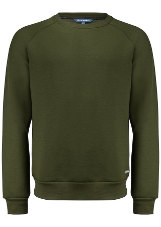 Pletený svetr PEMBERTON CREWNECK IVY GREEN Front Pletený svetr PEMBERTON CREWNECK IVY GREEN Front