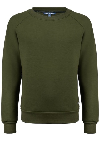 Pletený dámský svetr PEMBERTON CREWNECK IVY GREEN Front Pletený dámský svetr PEMBERTON CREWNECK IVY GREEN Front