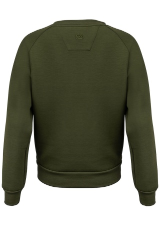 Pletený dámský svetr PEMBERTON CREWNECK IVY GREEN Back Pletený dámský svetr PEMBERTON CREWNECK IVY GREEN Back
