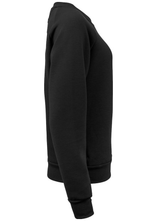 Pletený dámský svetr PEMBERTON CREWNECK BLACK Side Pletený dámský svetr PEMBERTON CREWNECK BLACK Side