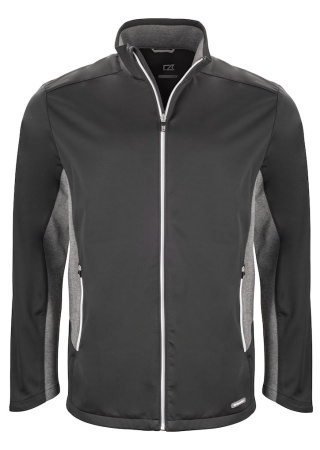 Softshellová bunda NAVIGATE BLACK Front Softshellová bunda NAVIGATE BLACK Front