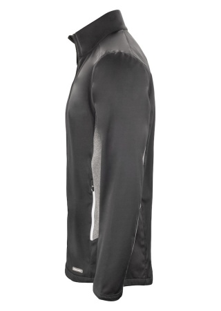 Softshellová bunda NAVIGATE BLACK Side Softshellová bunda NAVIGATE BLACK Side