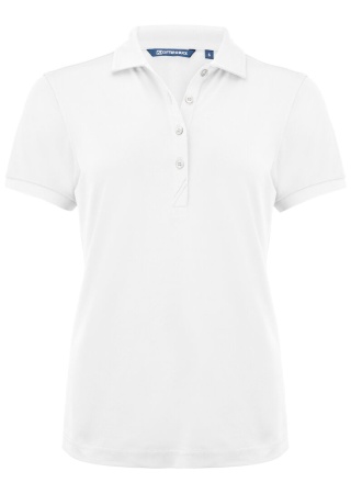 Dámská polokošile VIRTUE ECO SOLID WHITE Front Dámská polokošile VIRTUE ECO SOLID WHITE Front