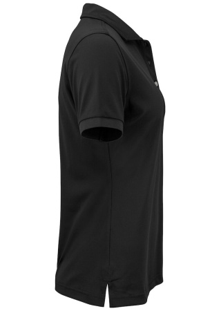 Dámská polokošile VIRTUE ECO SOLID BLACK Side Dámská polokošile VIRTUE ECO SOLID BLACK Side