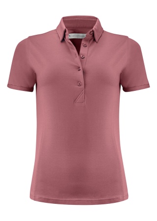 Dámská polokošile AMERICAN SUPREME POLO DUSTY RED Front Dámská polokošile AMERICAN SUPREME POLO DUSTY RED Front