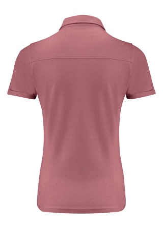 Dámská polokošile AMERICAN SUPREME POLO DUSTY RED Back Dámská polokošile AMERICAN SUPREME POLO DUSTY RED Back