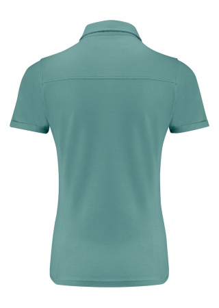 Dámská polokošile AMERICAN SUPREME POLO ALOE GREEN Back Dámská polokošile AMERICAN SUPREME POLO ALOE GREEN Back