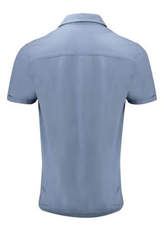 Polokošile AMERICAN SUPREME POLO Letní modrá Back Polokošile AMERICAN SUPREME POLO Letní modrá Back