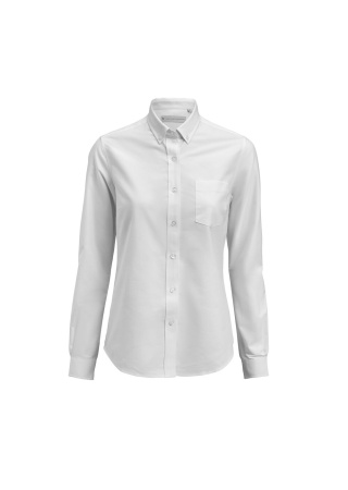 Dámská košile ALLEN OXFORD Bílá Front Dámská košile ALLEN OXFORD Bílá Front