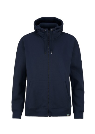 Celopropínací mikina s kapucí KEY FZ HOOD Námořní modř Front Celopropínací mikina s kapucí KEY FZ HOOD Námořní modř Front